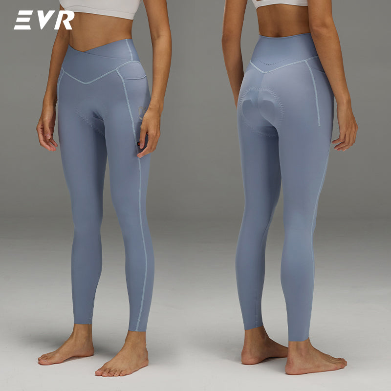 Load image into Gallery viewer, EVR Discover Series Women’s Cycling Tights 4‑Way Stretch, Side Pockets 8101
