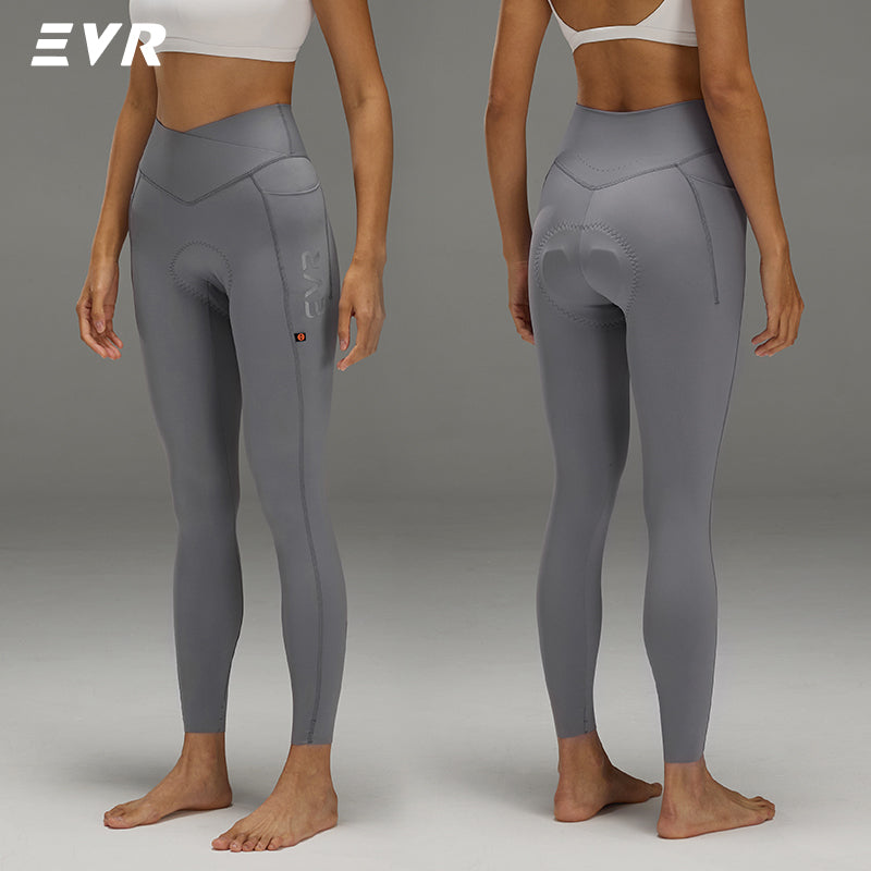 Load image into Gallery viewer, EVR Discover Series Women’s Cycling Tights 4‑Way Stretch, Side Pockets 8101
