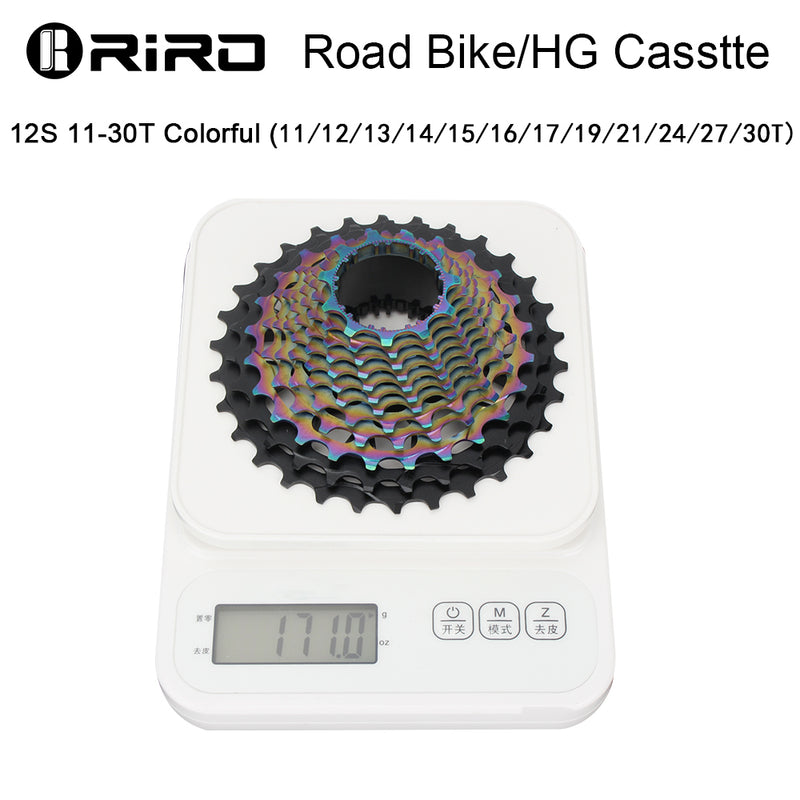 Load image into Gallery viewer, RIRO Road Bike Cassette 12-speed Super Lightweight
