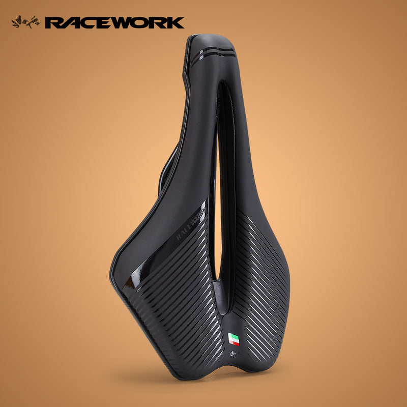 Load image into Gallery viewer, Racework Flag Pro Bicycle Seat Saddle
