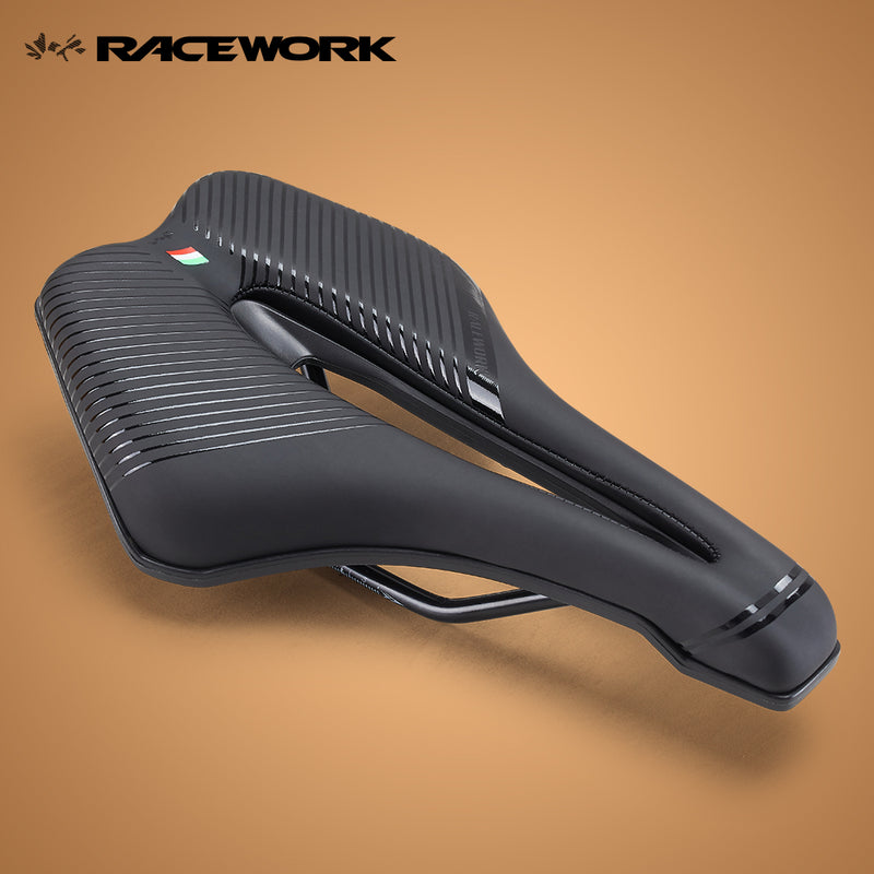 Load image into Gallery viewer, Racework Flag Pro Bicycle Seat Saddle
