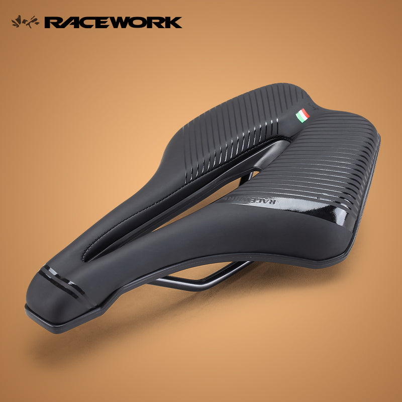 Load image into Gallery viewer, Racework Flag Pro Bicycle Seat Saddle
