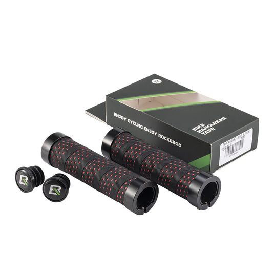 ROCKBROS PU Lock on Bicycle Handlebar  Grips BTCR