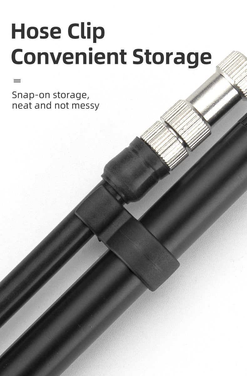 Load image into Gallery viewer, Rockbros Bike Air Pump 300psi Fork Pump Gauge Rear Bicycle Suspension Hand Pump
