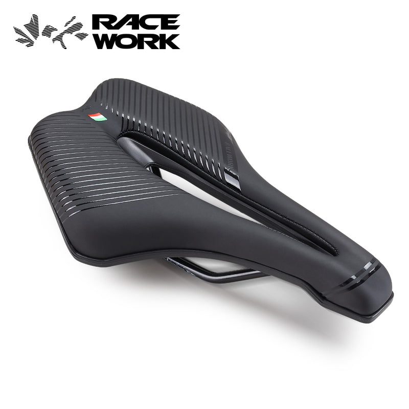 Load image into Gallery viewer, Racework Flag Pro Bicycle Seat Saddle
