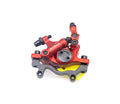 with Front180mm Rear160mm adapter / Red