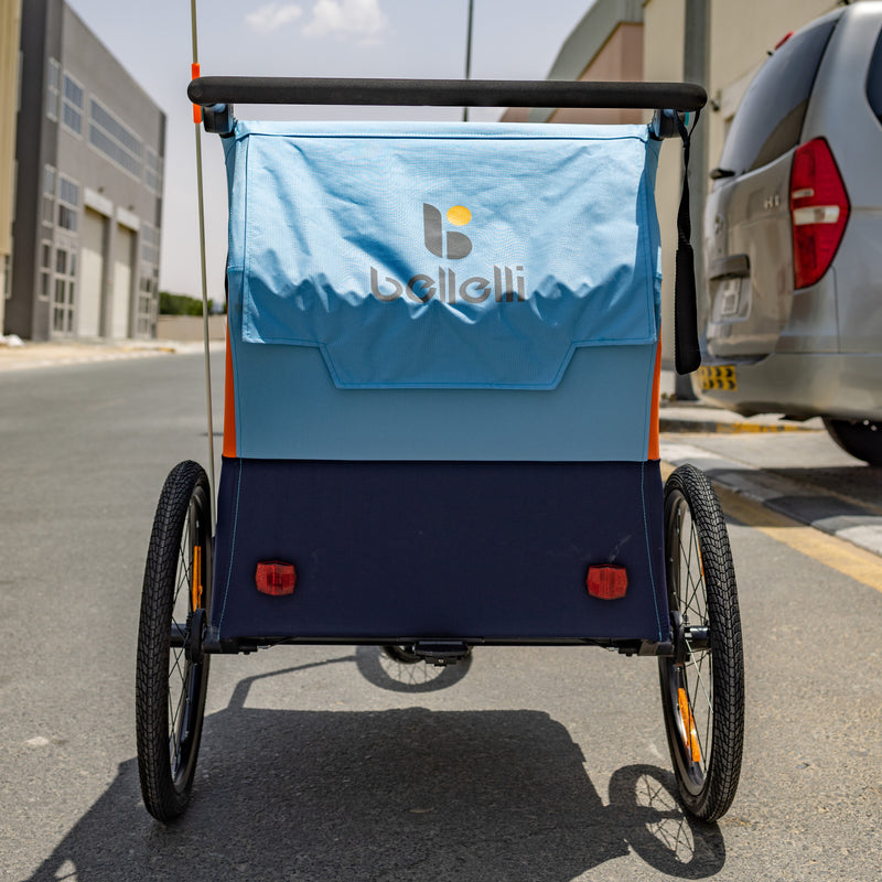 Load image into Gallery viewer, Bellelli Trailblazer 2-in-1 Children Trailer and Stoller
