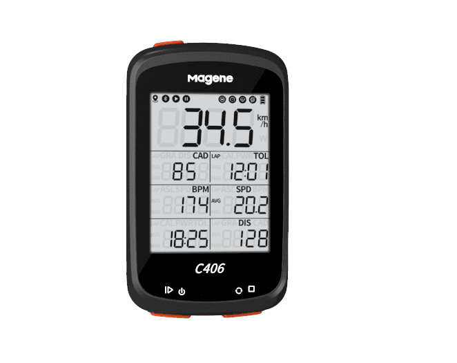 Load image into Gallery viewer, Magene C406  GPS Cycling computer
