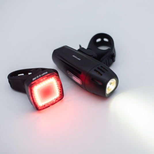 Upten Rechargeable Cycling Lights set Front and Rear Bike Light 091