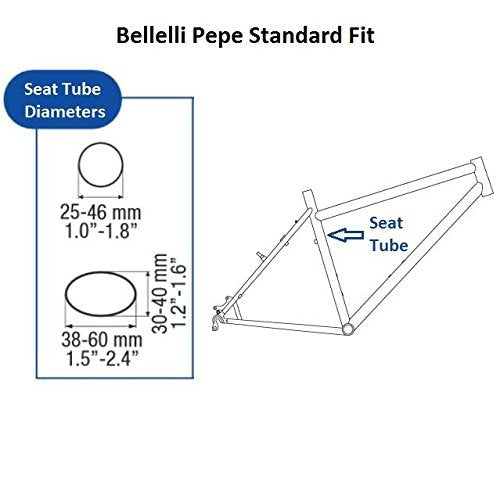 Bellelli Pepe Bicycle Mounted Child Bicycle Rear Seat