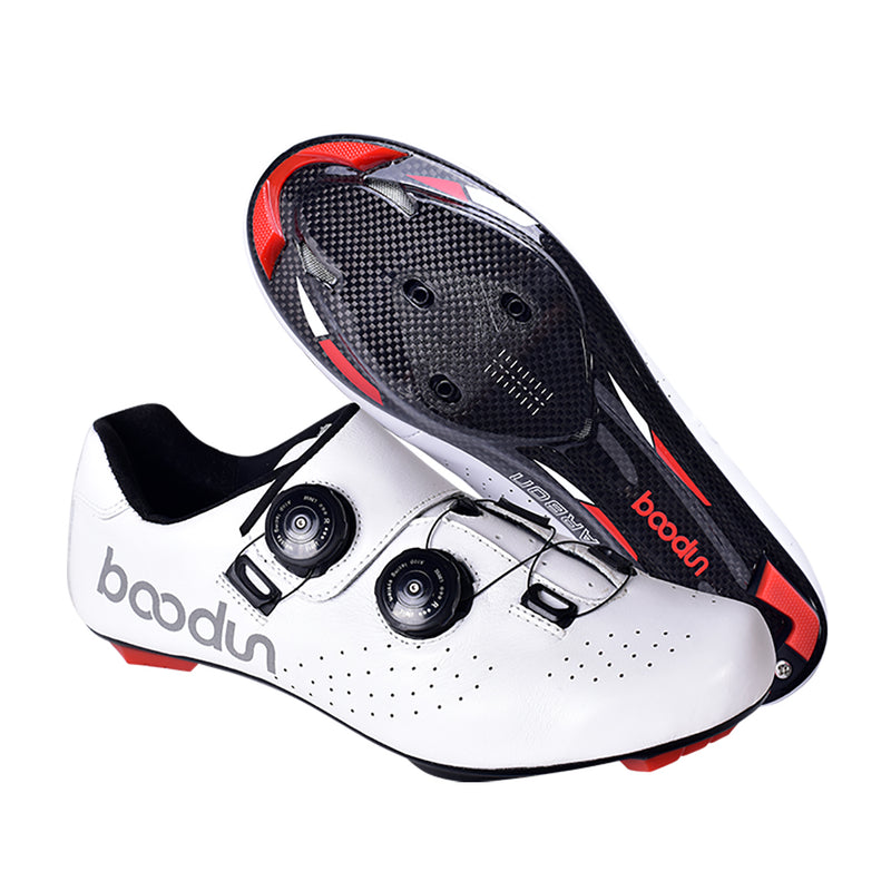 Load image into Gallery viewer, Boodun Limitless Carbon Leather Road Bike Cycling Shoes J001291
