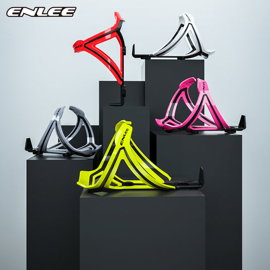 ENLEE Polycarbonate Double Color Bottle Cages Bottle Holder Rack R30