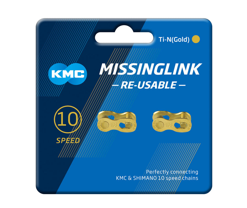 Load image into Gallery viewer, KMC CL559R 10 Speed Missinglink Chain Joining Link 2 Units
