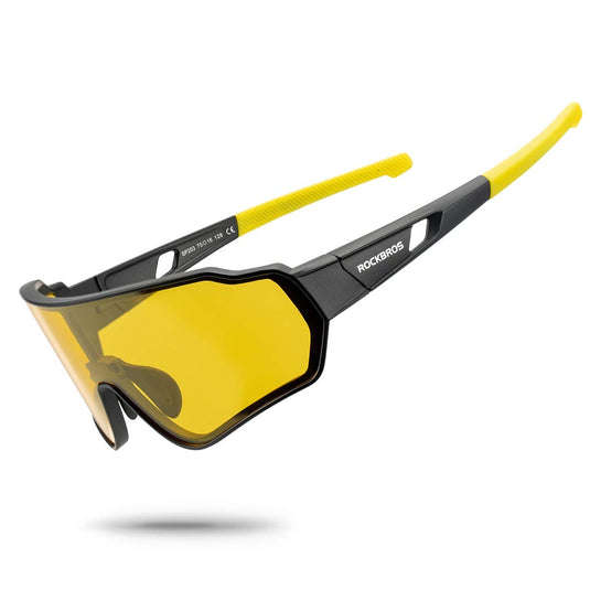 ROCKBROS Bicycle Sunglasses Photochromic and Polarized Sports Cycling Eyewear 1016