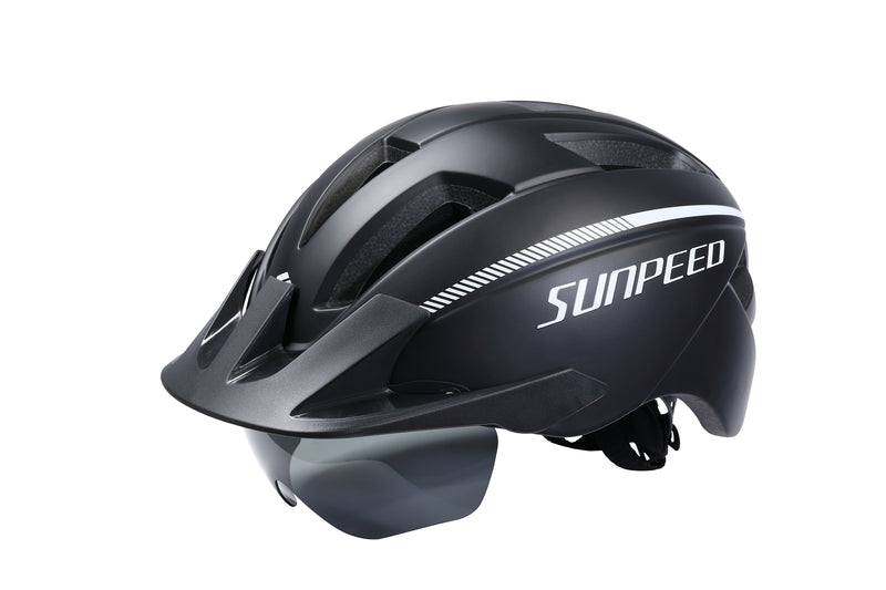 Load image into Gallery viewer, Sunpeed Bicycle Helmets Mountain Bike Road Cycling Helmets with Sunglasses
