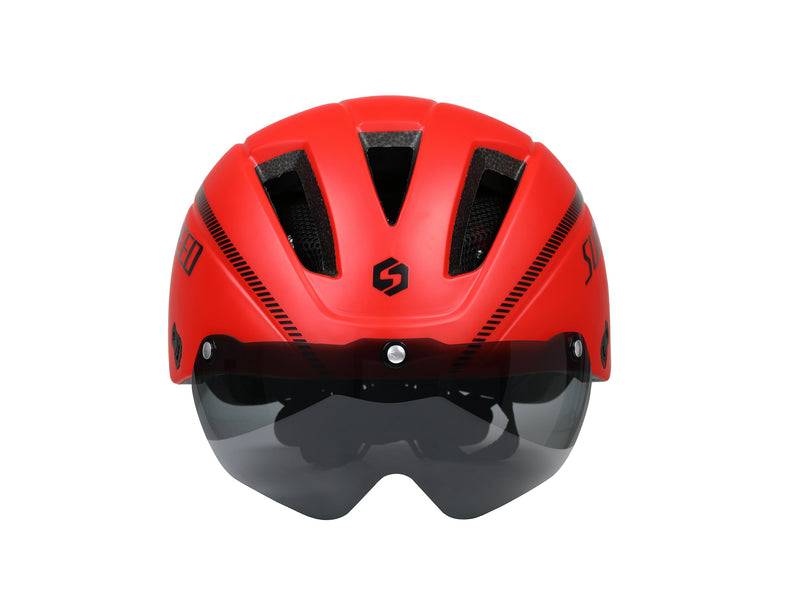 Load image into Gallery viewer, Sunpeed Bicycle Helmets Mountain Bike Road Cycling Helmets with Sunglasses
