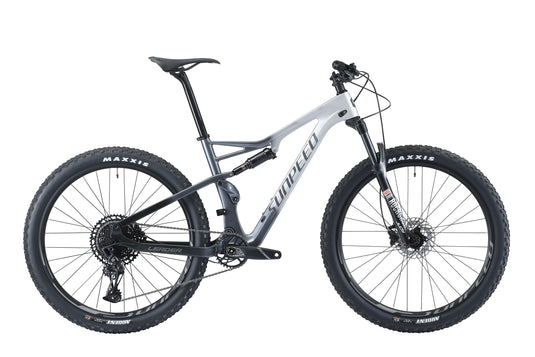 Sunpeed Leader Carbon Dual Suspension Mountain Bike