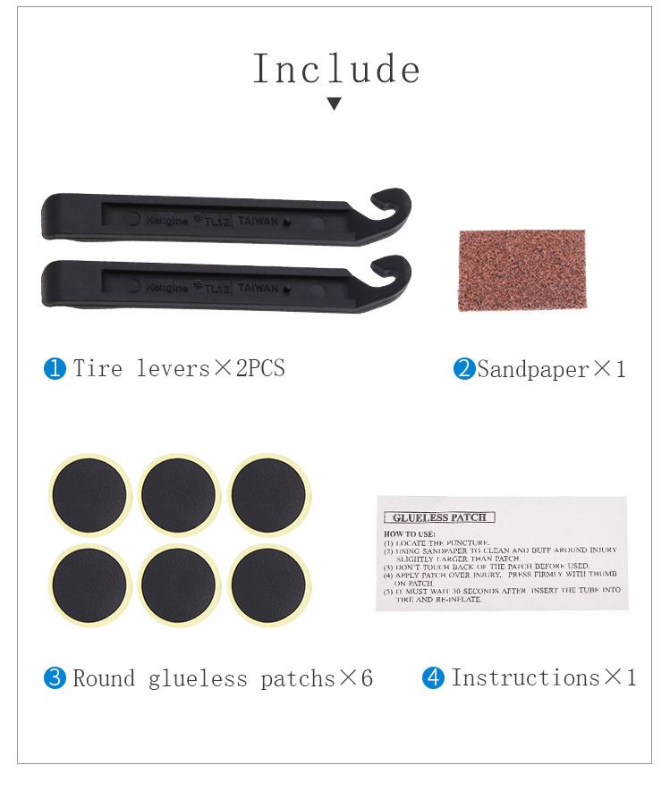 Load image into Gallery viewer, Genier Puncture Repair Kit with Tire Lever B116005
