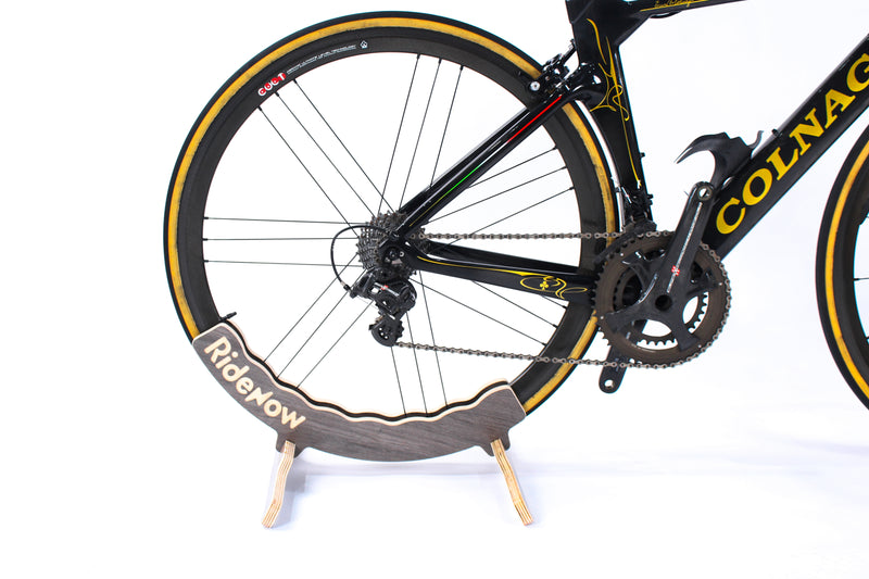 Load image into Gallery viewer, RideNow Bike Parking Stand Wooden Floor Stand
