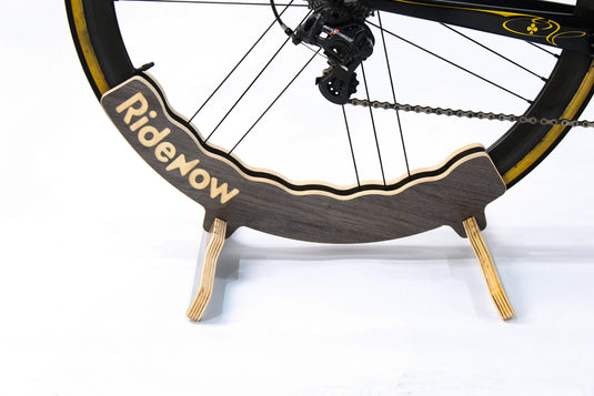 RideNow Bike Parking Stand Wooden Floor Stand