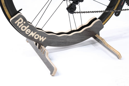 RideNow Bike Parking Stand Wooden Floor Stand