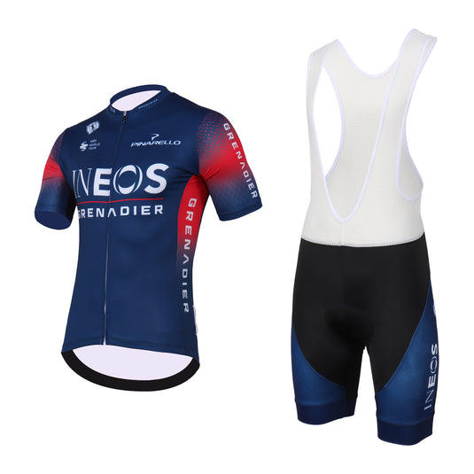 INS Cycling Jersey and Bib Tights Top with Short Pants