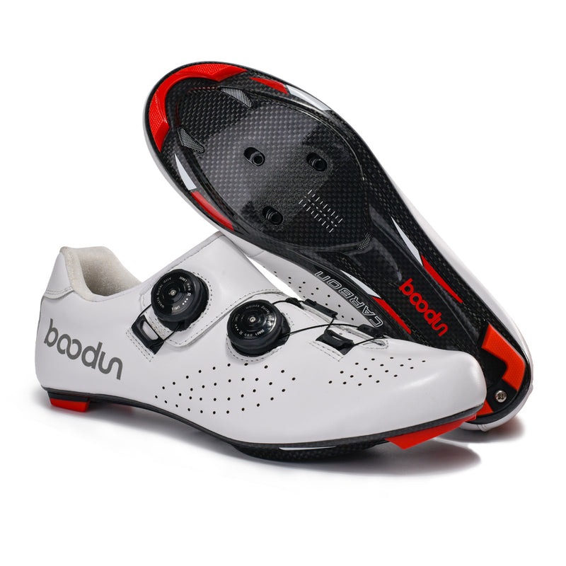 Load image into Gallery viewer, Boodun Limitless Carbon Leather Road Bike Cycling Shoes J001291
