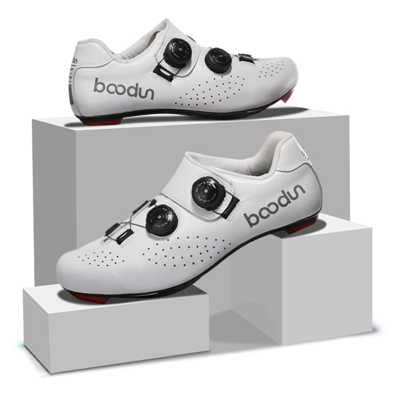 Load image into Gallery viewer, Boodun Limitless Carbon Leather Road Bike Cycling Shoes J001291
