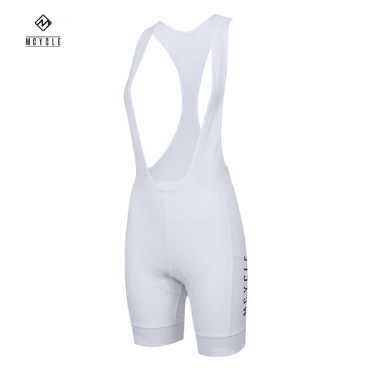 Mcycle Women Cycling Bib Shorts MK031W White