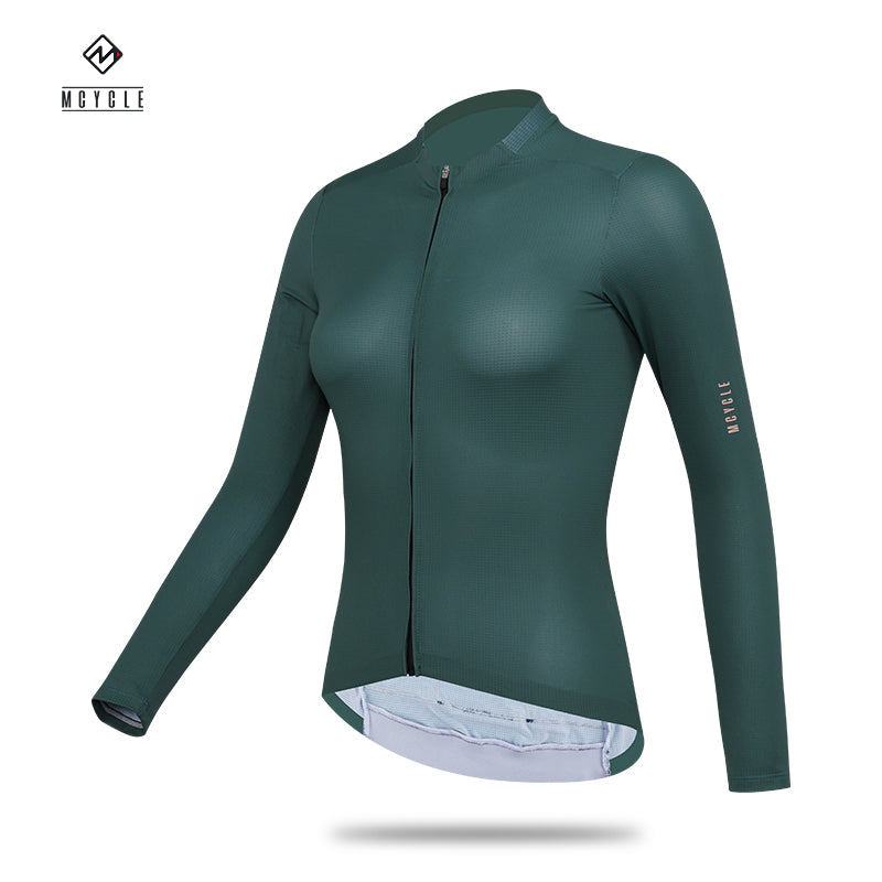 Load image into Gallery viewer, Mcycle Women&#39;s Cycling Jersey Long Sleeve MY094
