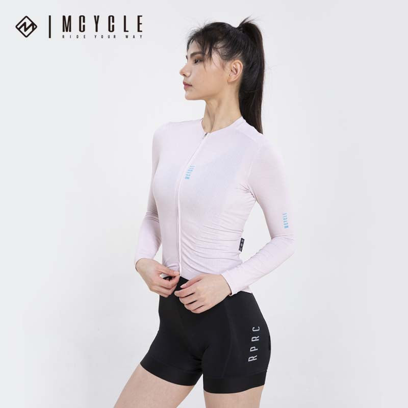 Load image into Gallery viewer, Mcycle Women&#39;s Cycling Jersey Long Sleeve MY094

