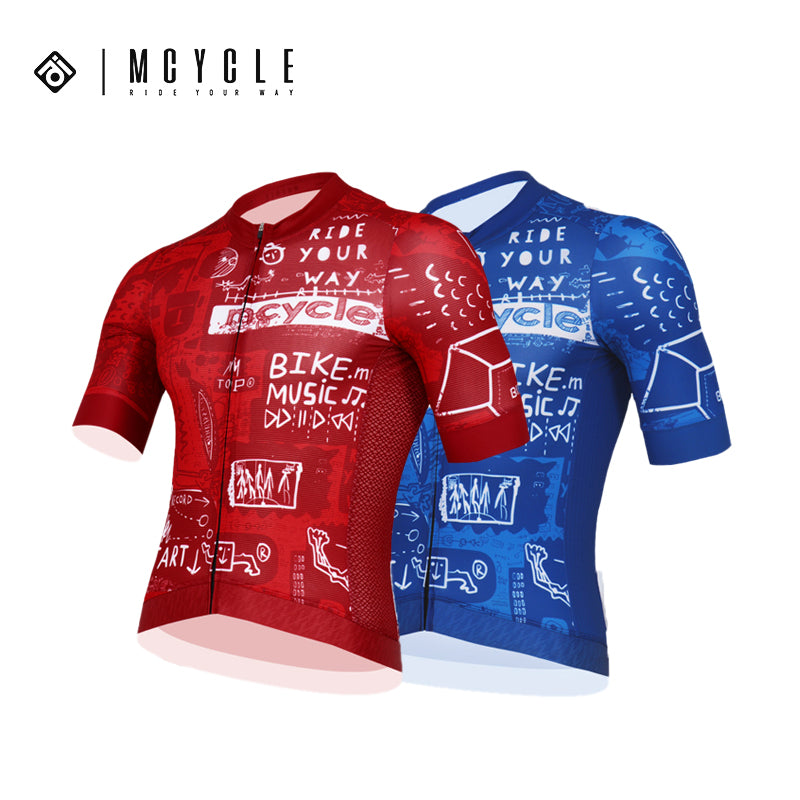 Load image into Gallery viewer, Mcycle Man Pro Cycling Jersey Top MY207
