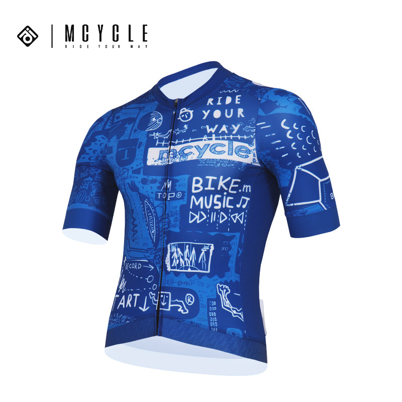 Load image into Gallery viewer, Mcycle Man Pro Cycling Jersey Top MY207
