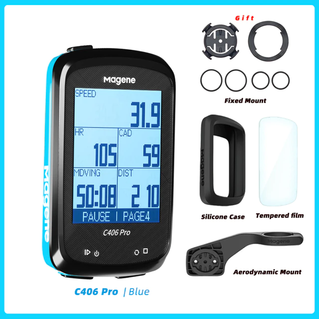 Load image into Gallery viewer, Magene C406 PRO  GPS Cycling computer
