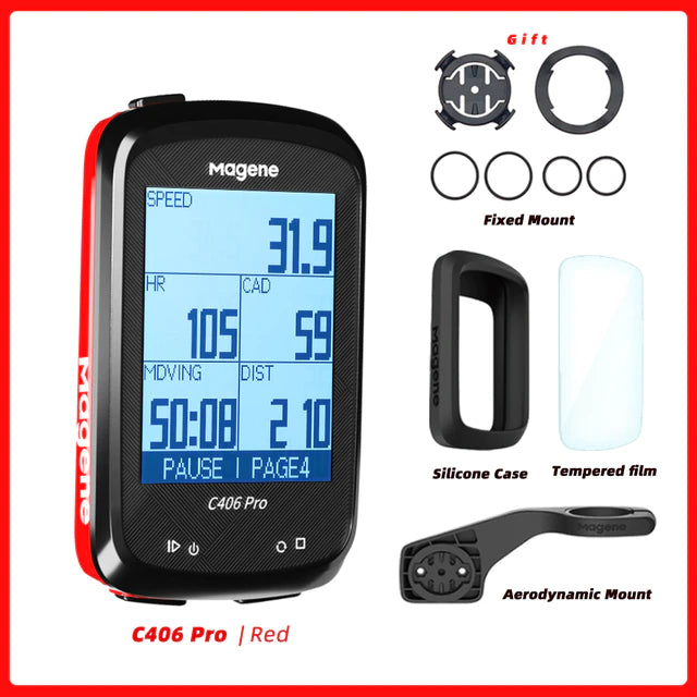 Load image into Gallery viewer, Magene C406 PRO  GPS Cycling computer
