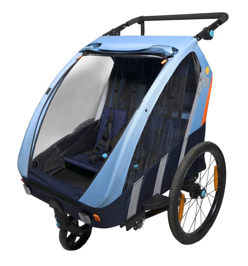 Load image into Gallery viewer, Bellelli Trailblazer 2-in-1 Children Trailer and Stoller
