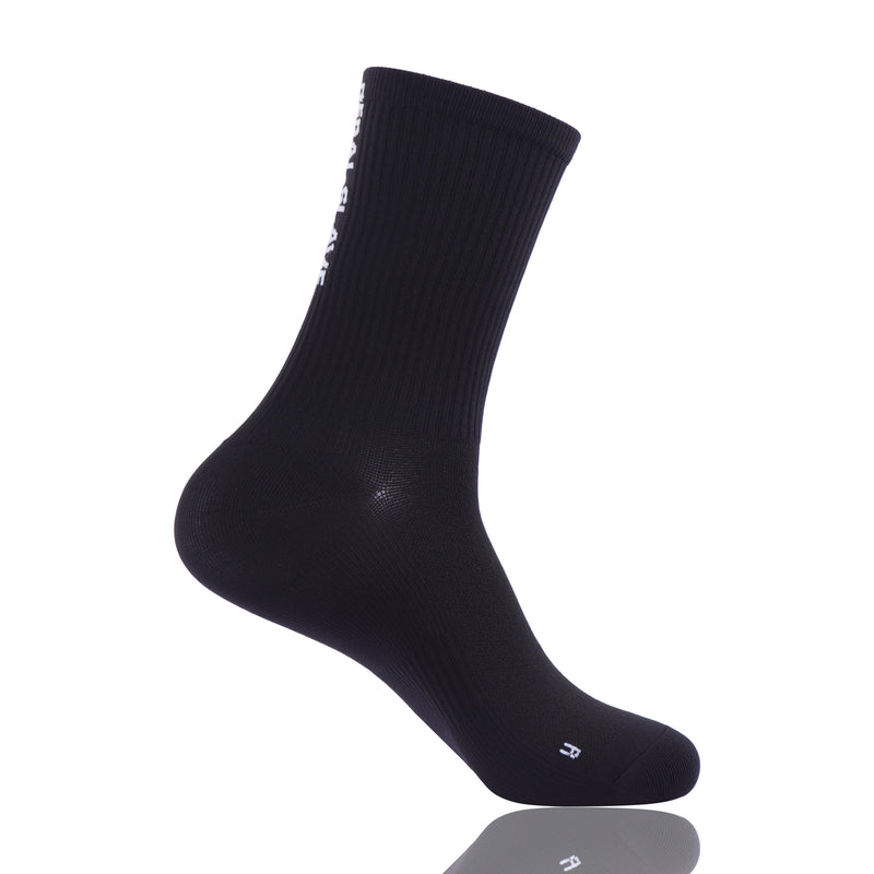 Load image into Gallery viewer, Pedal Slave Cycling Socks Bicyle Sock White/Black
