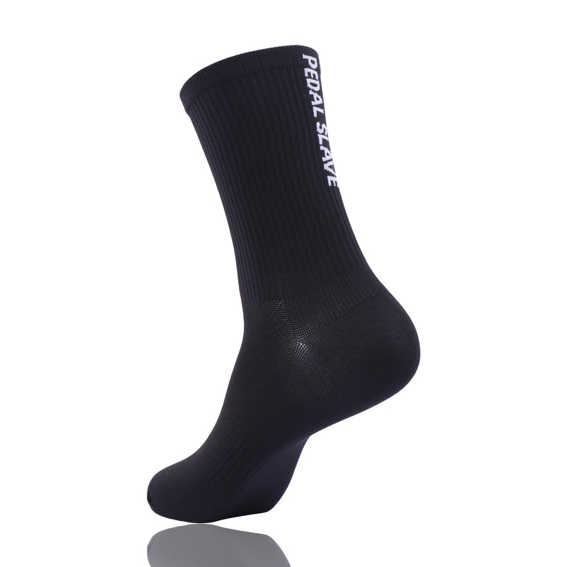 Load image into Gallery viewer, Pedal Slave Cycling Socks Bicyle Sock White/Black
