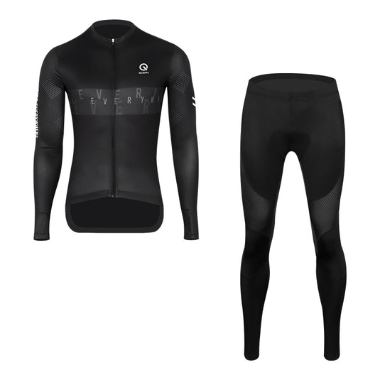 QUDRA007 Cycling Jersey (Long Sleeves) and Tights