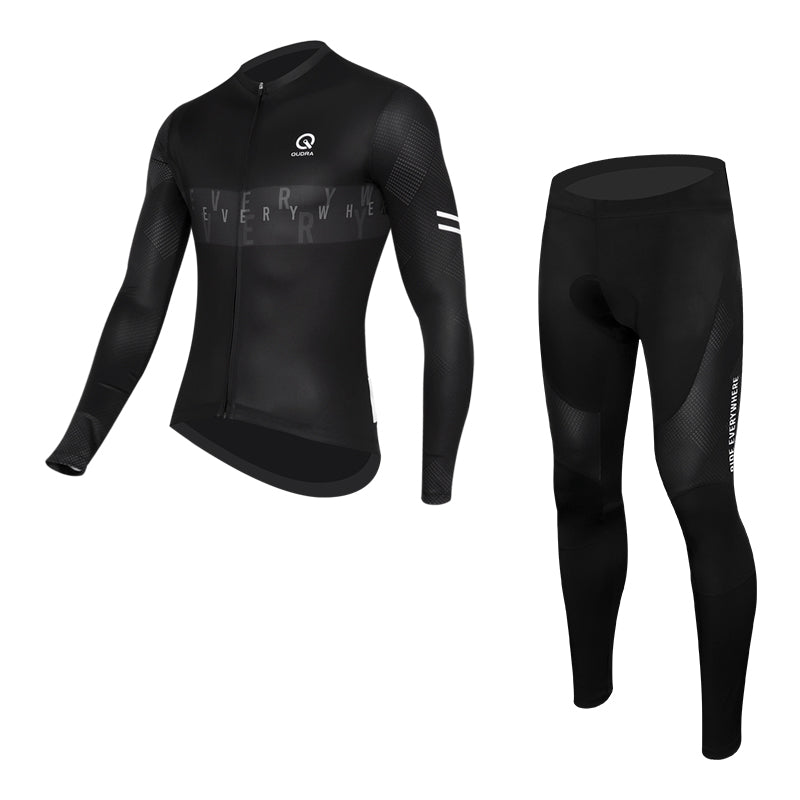 Load image into Gallery viewer, QUDRA007 Cycling Jersey (Long Sleeves) and Tights
