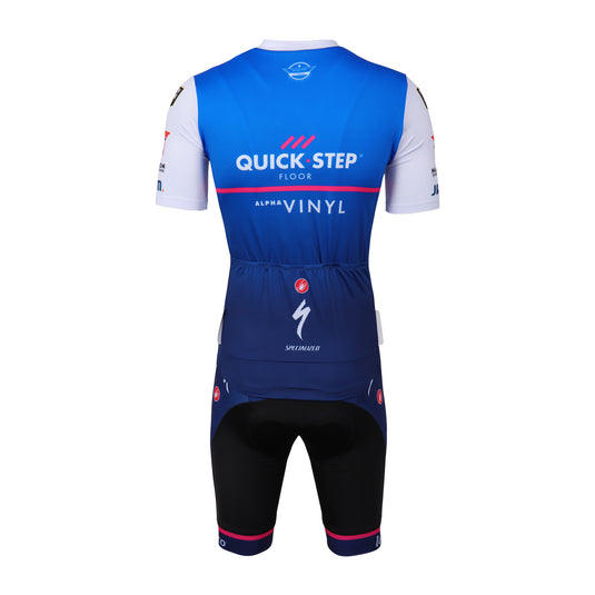 Team QS Cycling Jersey and Bib Tights Top with Short Pants