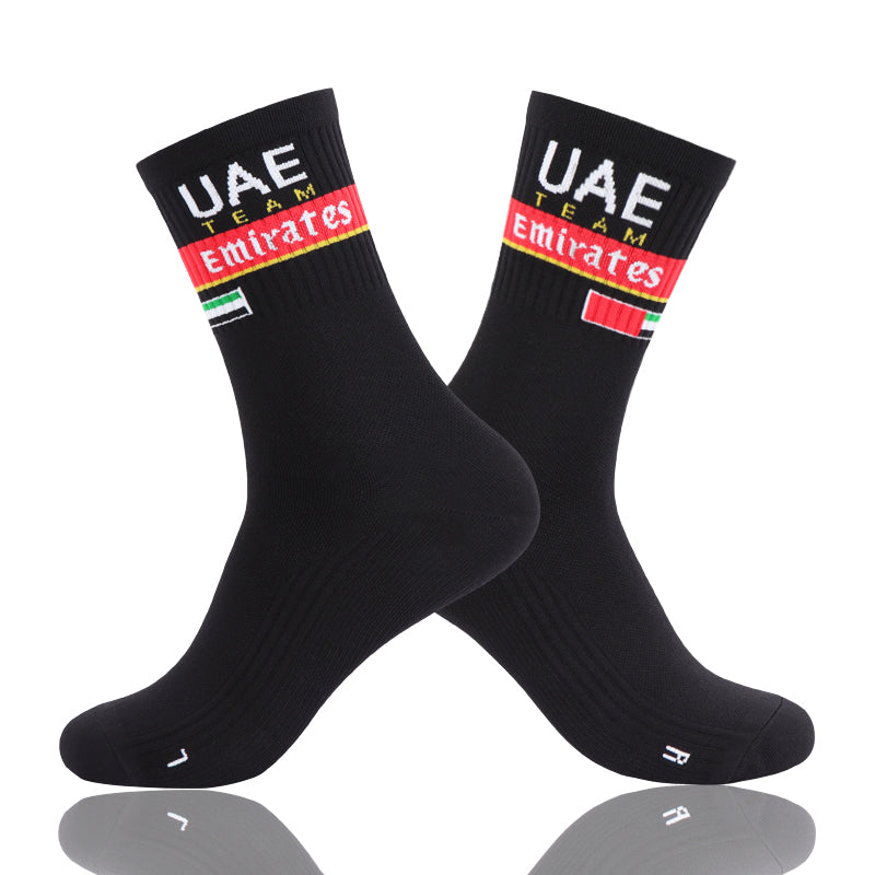 Load image into Gallery viewer, TeamUAE Cycling Socks Bicyle Sock
