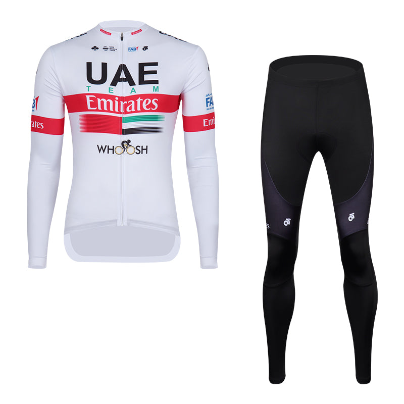 Load image into Gallery viewer, Team UAE Emirates Jersey (Long Sleeves) and Tights

