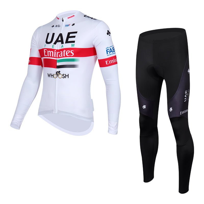 Load image into Gallery viewer, Team UAE Emirates Jersey (Long Sleeves) and Tights
