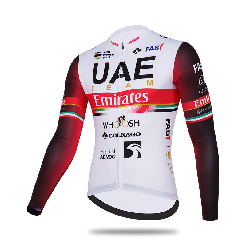 Load image into Gallery viewer, Team UAE Emirates Long Sleeve Cycling Jersey Top
