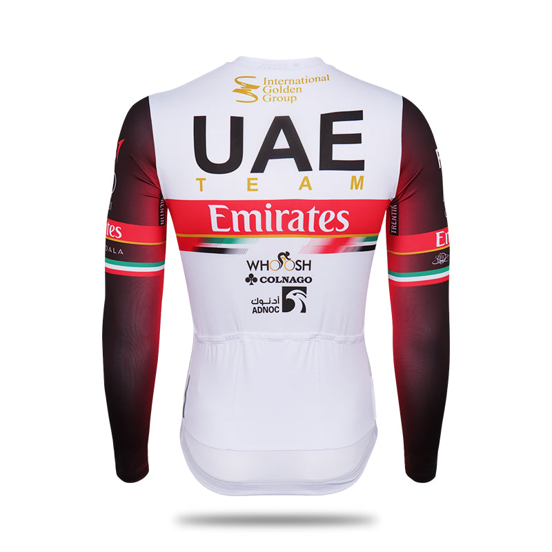 Load image into Gallery viewer, Team UAE Emirates Long Sleeve Cycling Jersey Top
