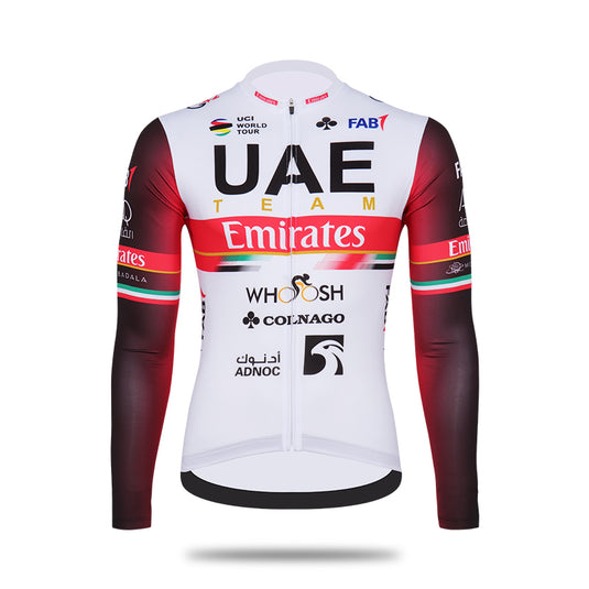Team UAE Emirates Long Sleeve Cycling Jersey Top