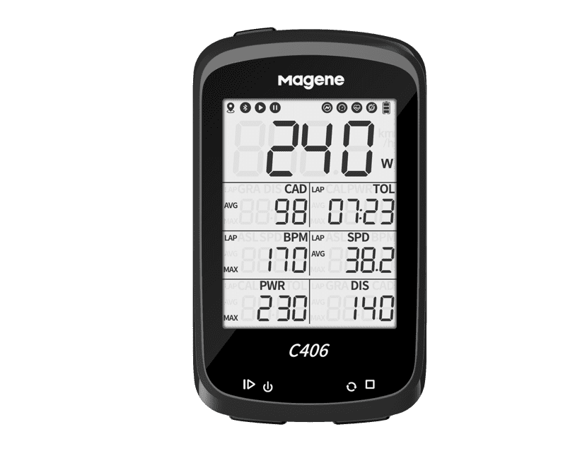 Load image into Gallery viewer, Magene C406  GPS Cycling computer
