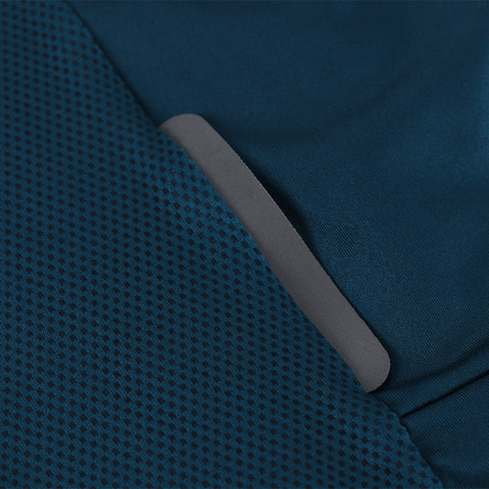 Qudra Cycling Jersey Top Short Sleeve 055 Blue