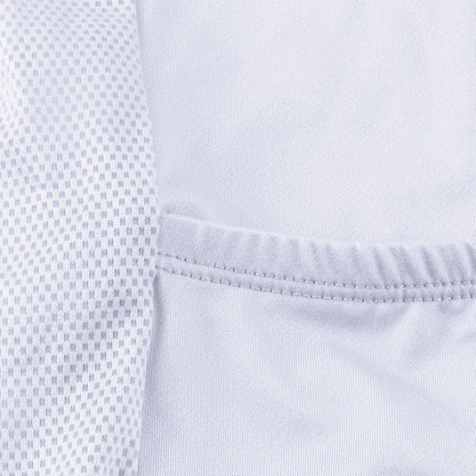 Qudra Cycling Jersey and Bib Tights Top with Short Pants White 062